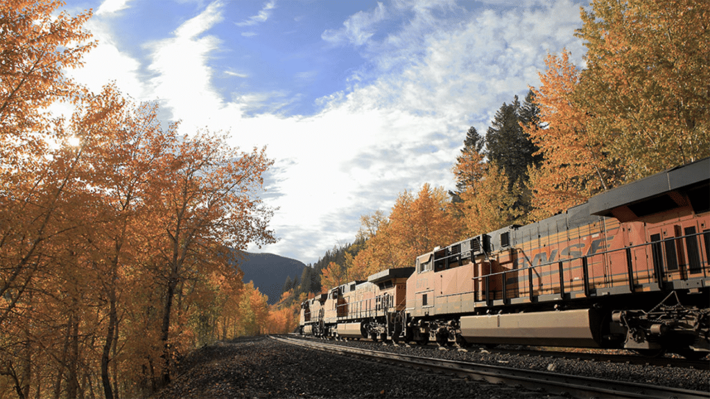 “A sincere thank you to these 17 companies that are working with us at BNSF to prioritize the importance of operating toward a more sustainable future,” BNSF Executive Vice President and CMO Tom Williams said. (BNSF Photograph)