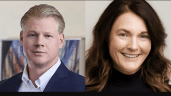 Pictured: HDR’s Brad Carter and Transdev U.S.’s Joanna Cornell. (Photographs courtesy of the respective companies)