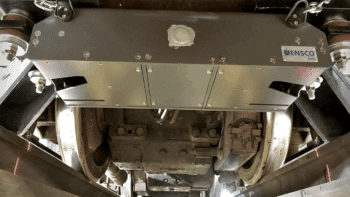 “We’re thrilled to announce the successful installation of our Autonomous Track Geometry Measurement System (ATGMS) for Vale EFVM. Locomotive 1256 entered service on November 11 and is already making a significant impact!” ENSCO Rail reported via LinkedIn earlier this month. (Photograph Courtesy of ENSCO Rail)