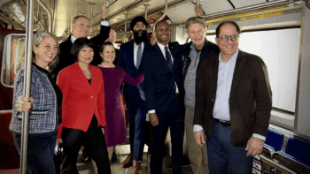 “Better public transit means Torontonians can spend less time commuting and more time with family, staying connected to work, school, and traveling safely,” reported Canada’s Deputy Prime Minister, Chrystia Freeland, via X on Nov. 29. “That’s why we’re investing in new subway cars for the TTC—to make life in Toronto easier, faster, and more affordable.” (Photograph Courtesy of Chrystia Freeland)