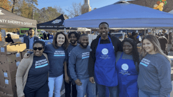 This “Giving November,” the Norfolk Southern team came together to support communities and combat housing insecurity across the 22 states it serves. (NS Photograph)