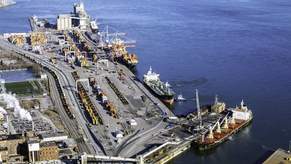 (Port of Montreal Photograph)