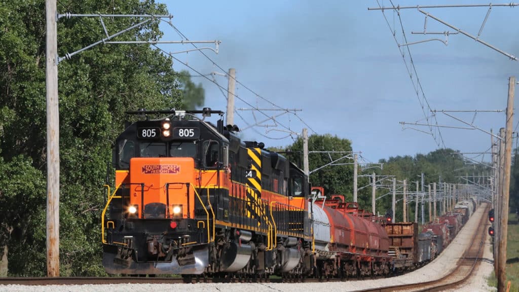 Chicago South Shore & South Bend. (Anacostia Rail Holdings photograph)