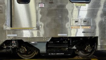 Alstom has won a Multilevel II truck overhaul contract from New Jersey Transit. (William C. Vantuono Photograph)