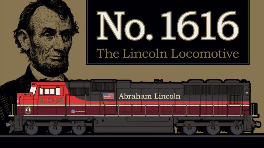 “All aboard! 🚂 Union Pacific unveiled Locomotive No. 1616, honoring President Lincoln’s legacy of connecting the nation and unleashing economic innovation,” UP reported via social media on Feb. 17, Presidents Day. (UP Image)