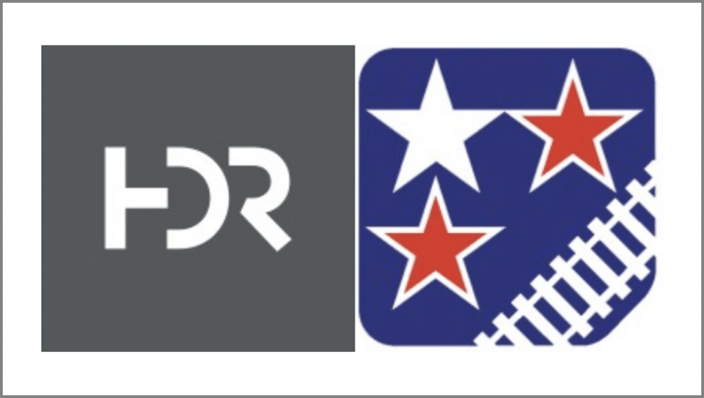 (Logos courtesy of the respective organizations. HDR, left; ASLRRA, right.)