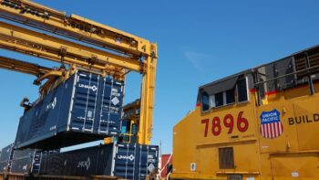Union Pacific last fall reported utilizing technology and enhancing security to protect its customers’ cargo, its property, and its employees. (UP Photograph)