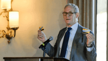 “After 32 years, it’s time to say goodbye to the MetroCard and go all in on the fare payment system of the future,” MTA Chair and CEO Janno Lieber said March 19. (MTA Photograph)