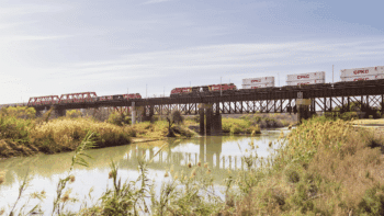 41% of CPKC’s $8.9 billion revenue in 2023 was generated by cross-border traffic. (CPKC Photograph)