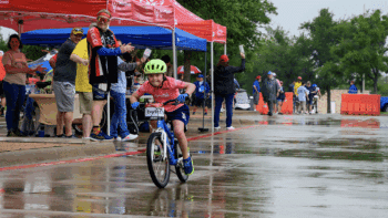 The 25th annual Special Olympics Regional Cycling competition will be held April 26 on the campus of BNSF headquarters in Fort Worth, Texas. (Photograph Courtesy of BNSF)