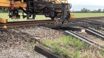 An Evertrak 7000 installation on a Class I in the Southeastern United States (High Decay Zone 5). (Evertrak Photograph)