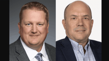 STV’s Paul Bobby (left) and Ports of Indiana’s Doug Caylor. (Photographs courtesy of their respective organizations)