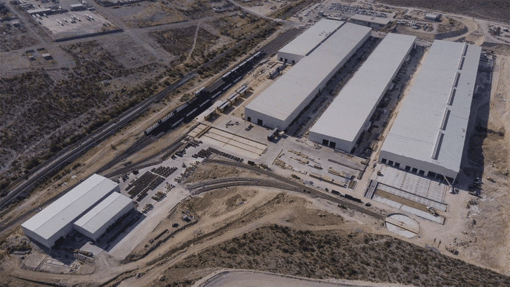 FreightCar America Castaños, Mexico manufacturing plant. (FreightCar America Photograph)