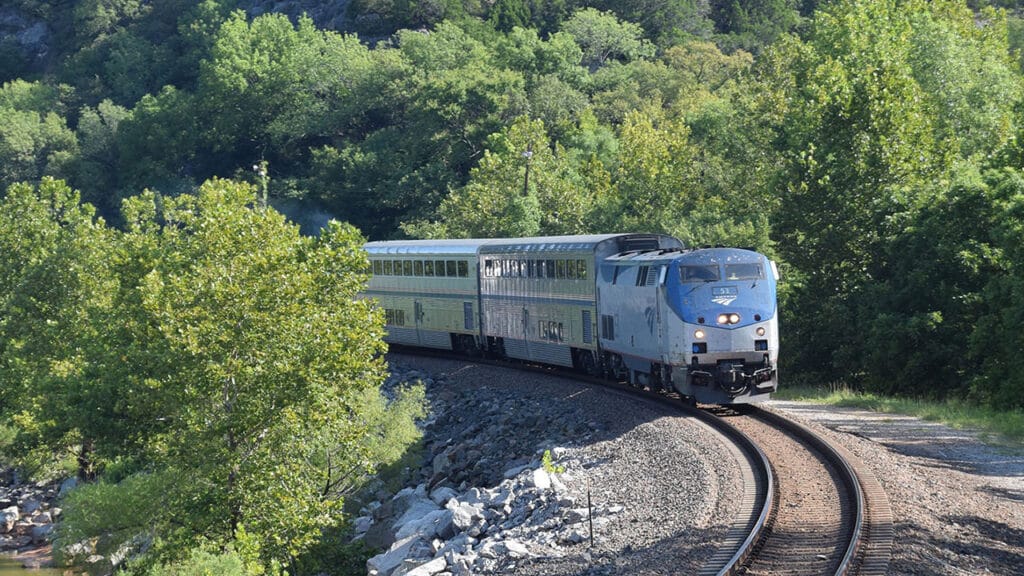 Heartland Flyer train. (Amtrak Photograph)
