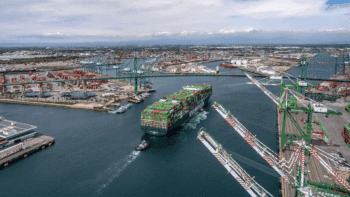 (Port of Los Angeles Photograph)