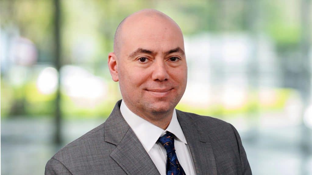 TD Cowen Managing Director and Railway Age Wall Street Contributing Editor Jason Seidl. (TD Cowen Photograph)