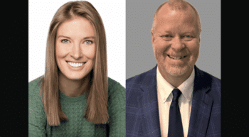 Erica Ray, AITX (left), and James Starace, Gateway Development Commission. (Photographs courtesy of the respective organizations)