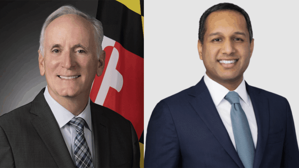 Paul J. Wiedefeld, outgoing MDOT Secretary (left), and Subash Iyer of Kaplan Kirsch LLP. (Photographs courtesy of MDOT and Kaplan Kirsch, respectively)