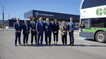 “The opening of Confederation GO Station marks an important milestone—it’s the first new GO station to open in four years, with more stations soon to follow,” Metrolinx President and CEO Michael Lindsay said on Sept. 29. (Photograph Courtesy of Premier Doug Ford via social media platform X)