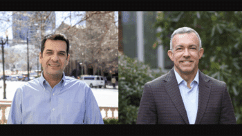 Fabricio Ponce (left) and Joe Wanat of VHB. (Photographs Courtesy of VHB)