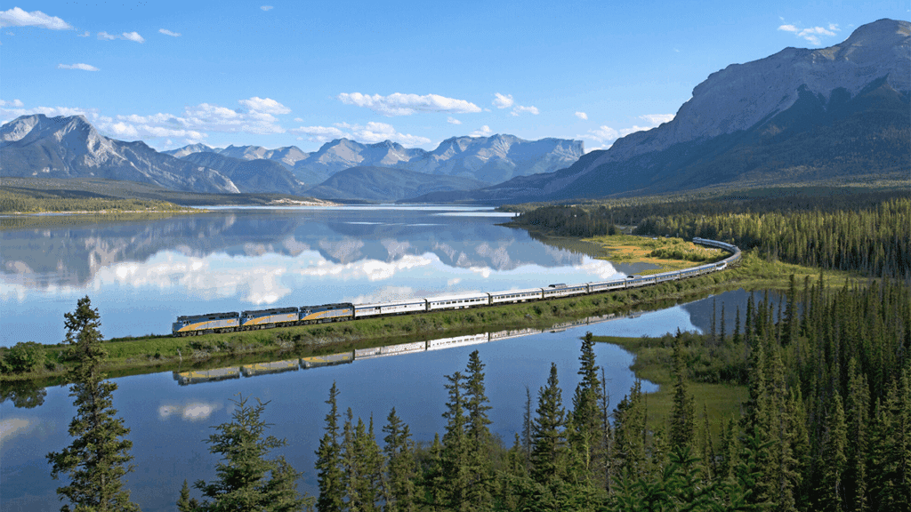 “For 70 years, The Canadian has given Canadians a chance to slow down and experience the beauty of this country in a way that no other journey can offer,” VIA Rail President and CEO Mario Péloquin said on Nov. 21. (Courtesy of VIA Rail)