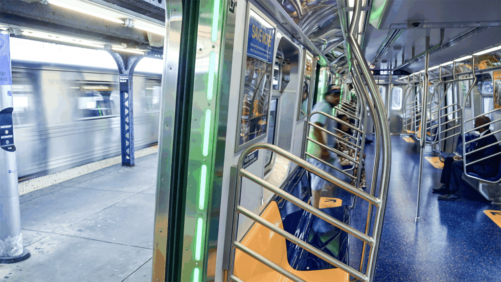 Kawasaki’s R268 cars for New York City Transit will run on the “B” division and be designed with specs similar to its R211 cars (pictured). (MTA Photograph)