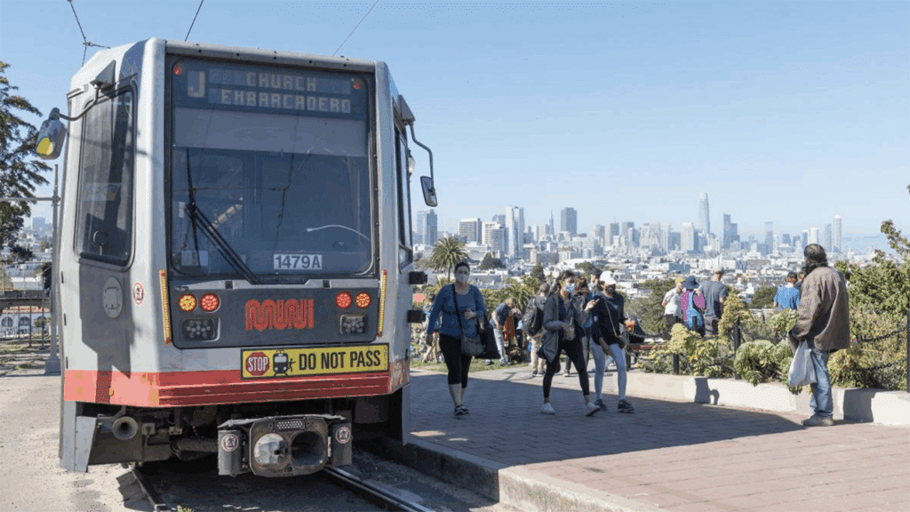 SFMTA is saying “farewell” to an icon of San Francisco transit: Muni’s Breda-built LRVs. (Courtesy of SFMTA)