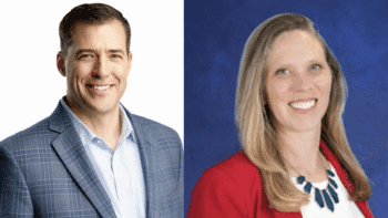 Marty Thomas, TTX (left), and Katie Choe, VRE. (Photographs courtesy of the respective organizations)