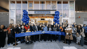 “Hello, South King County! The ribbon has been cut, the confetti has flown, and three new Link light rail stations are open for travel. ” Sound Transit reported via social media on Dec. 6. (Courtesy of Sound Transit)