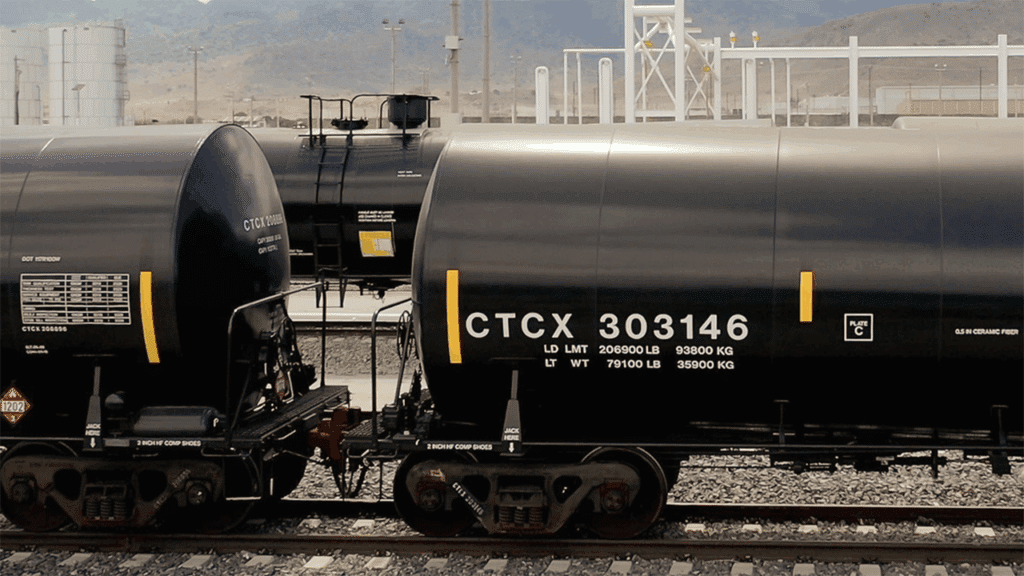 “Safety is the foundation of everything we do at CPKC, and our Safe Shipper Award represents that commitment—not only for our railroad but for the dedicated shippers who share our vision,” CPKC Senior Vice-President, Sales and Marketing Coby Bullard said during the railroad’s Dec. 17 announcement of the award honorees for 2024. (CPKC Photograph)