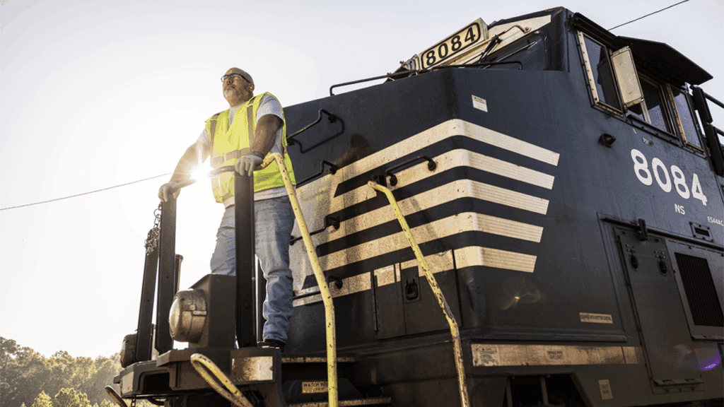 This year, we made meaningful investments across our network to improve our railroad, our industry, and the communities we serve. (NS Photograph)