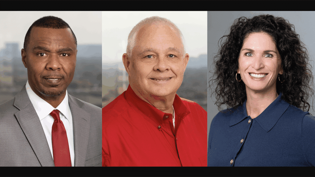 Phil Logan (left) and Michael Payne of TNW Corporation, and Kristi App of the Port of New Orleans. (Photographs courtesy of the respective organizations)