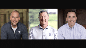 From Left to Right: Watco’s Dan Smith, Rick Baden and Andy Nielsen. (Courtesy of Watco)